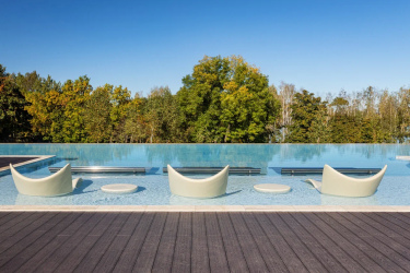 Бесконечный релакс: БСБК построила первый в Беларуси бассейн-инфинити!